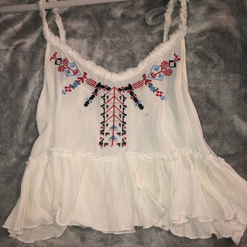 Flowy boho tank